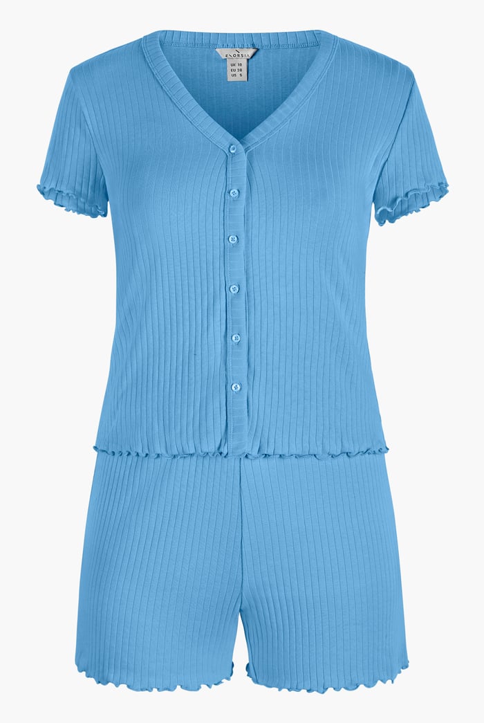Deep V-Neck Lounge Set