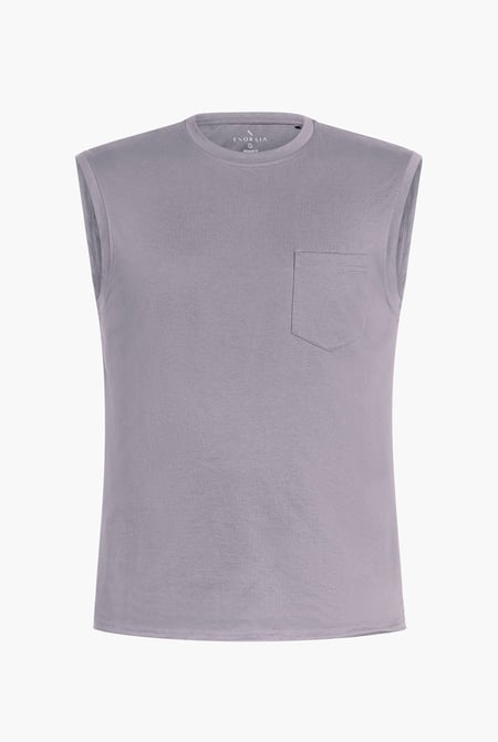 Mens Green Muscle Tank Top Vest