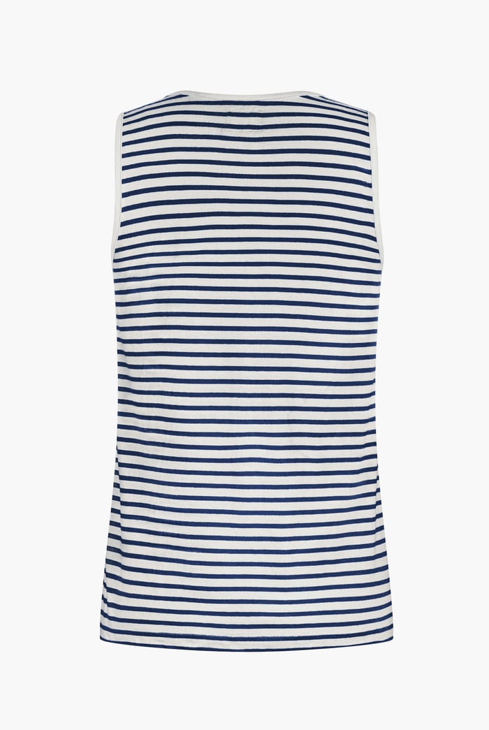 Mens Striped Tank Top