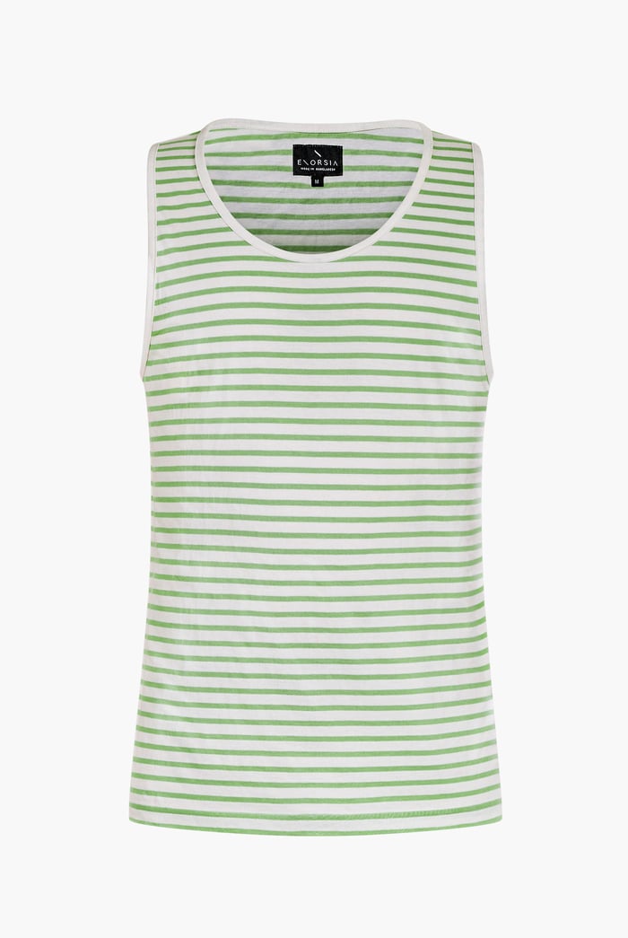 Mens Striped Tank Top