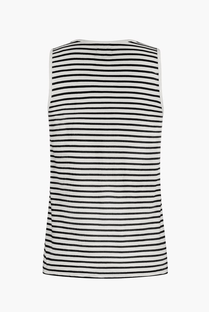 Mens Striped Tank Top