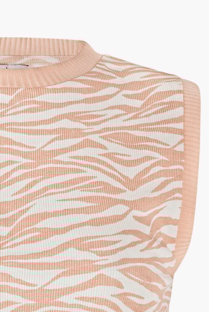 Zebra Printed Top