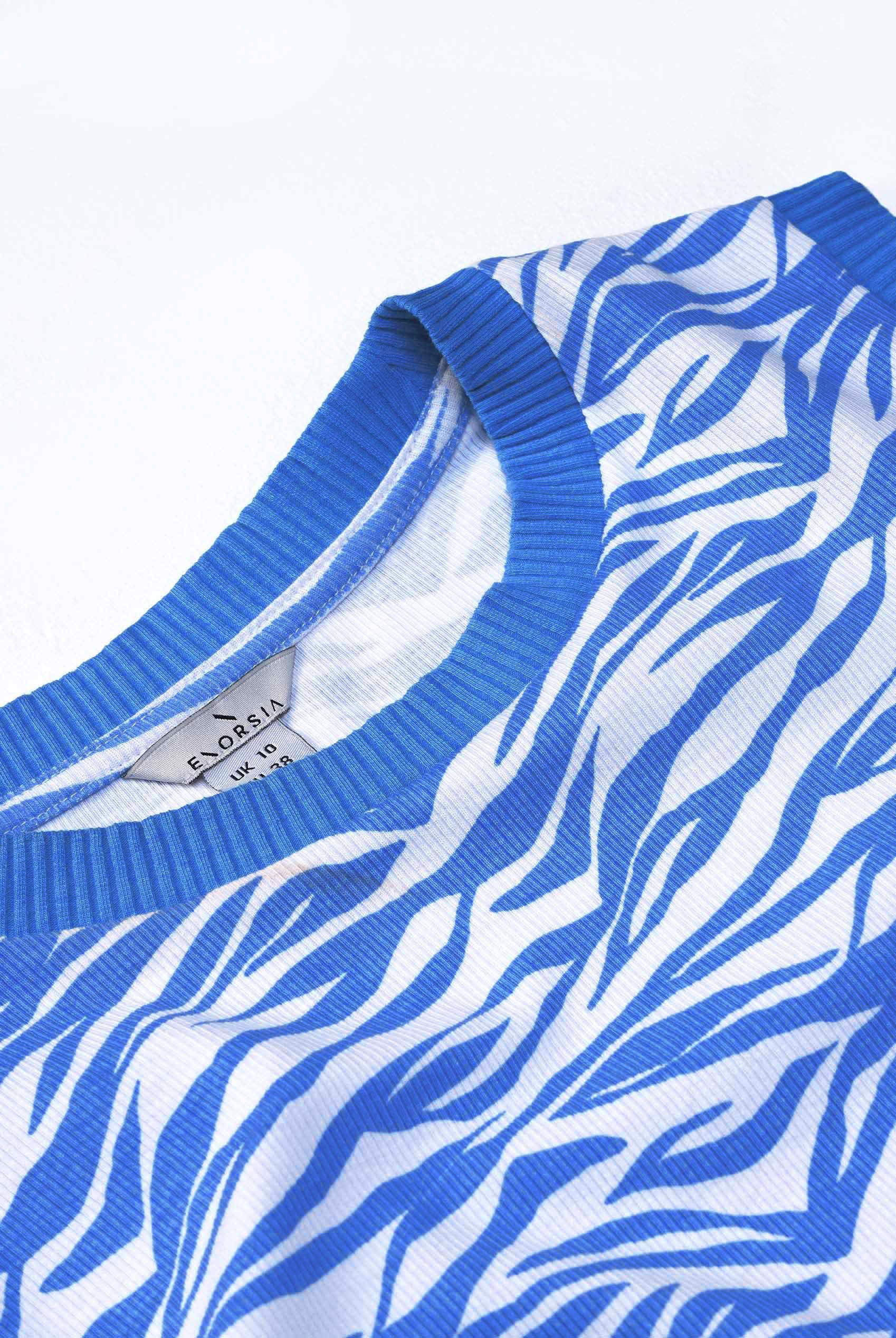 Zebra Printed Top