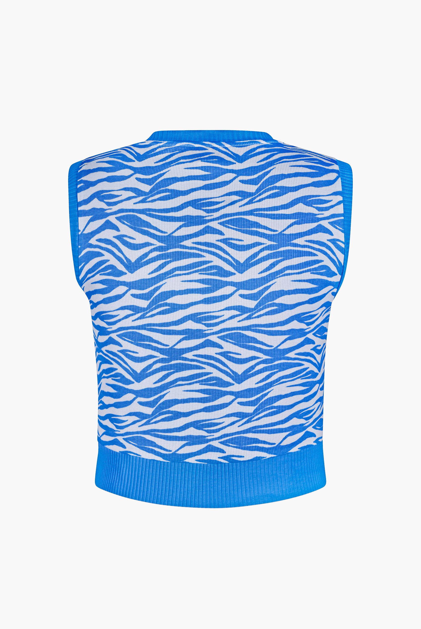 Zebra Printed Top