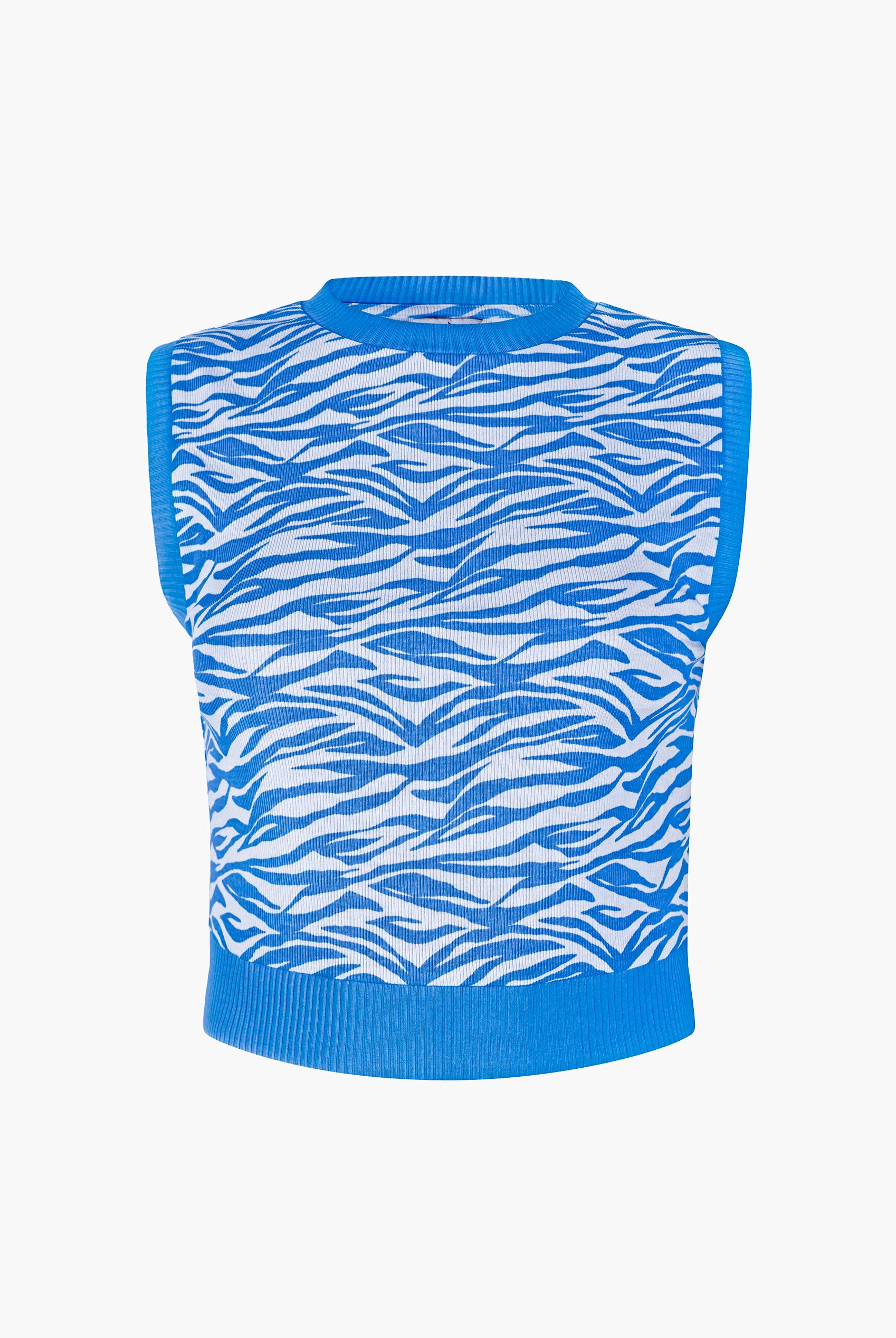 Zebra Printed Top