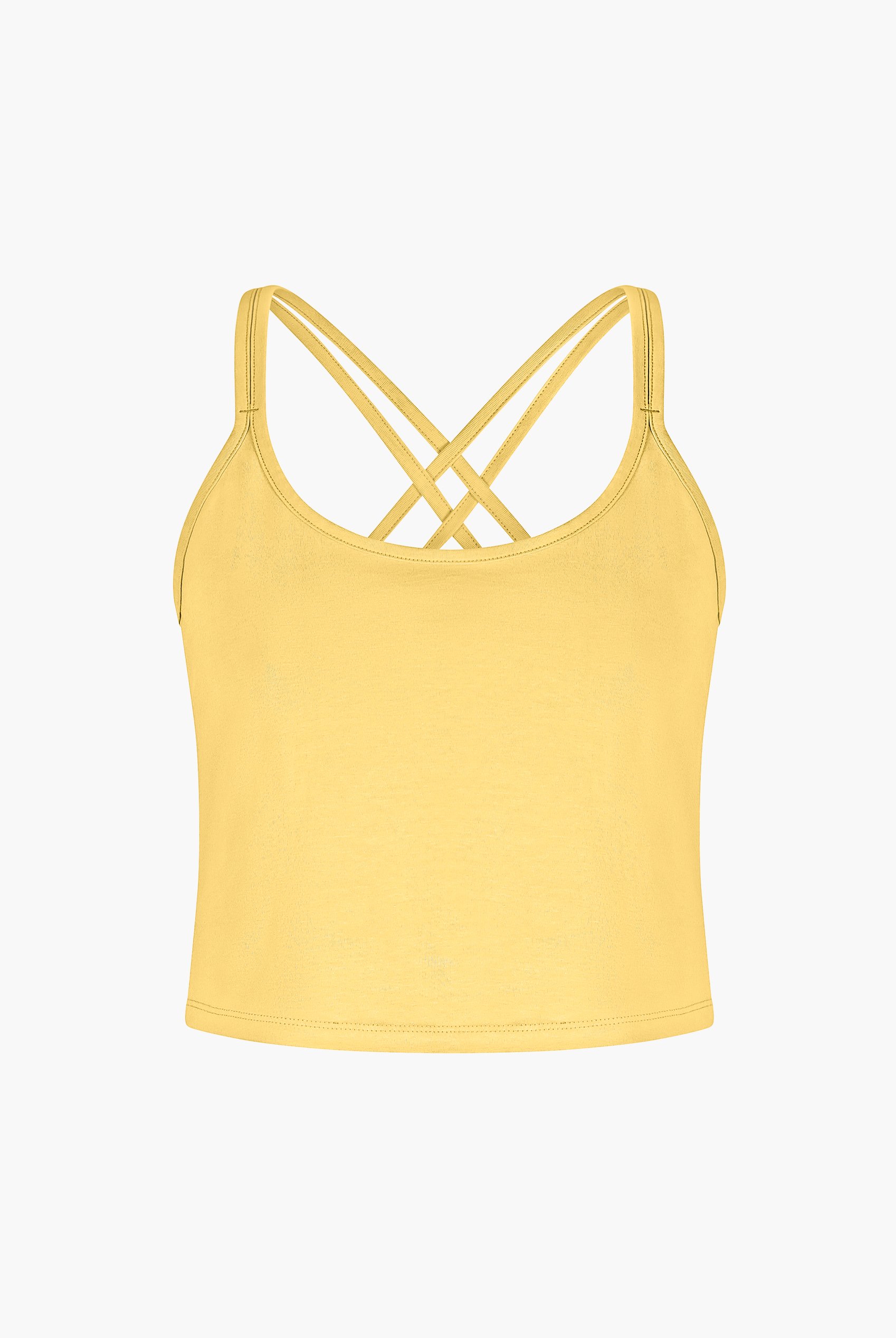 Cross Back Crop Cami