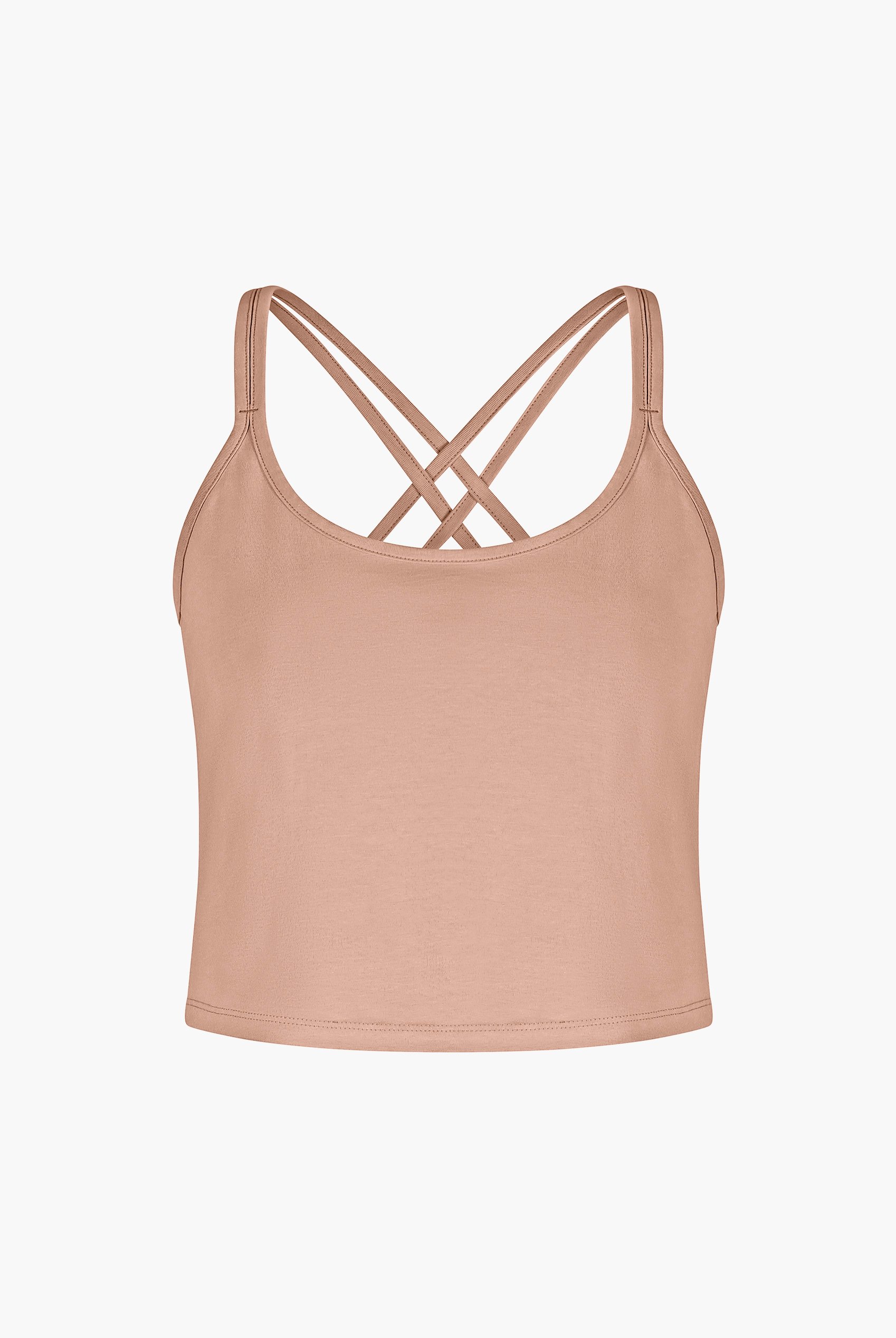 Cross Back Crop Cami