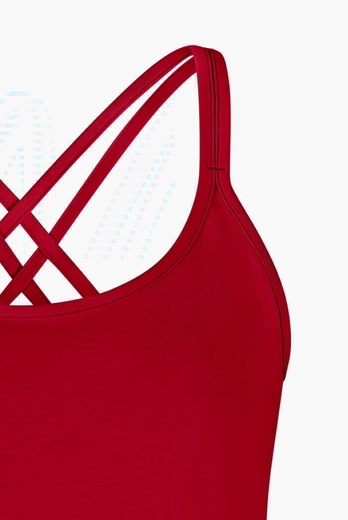 Cross Back Crop Cami
