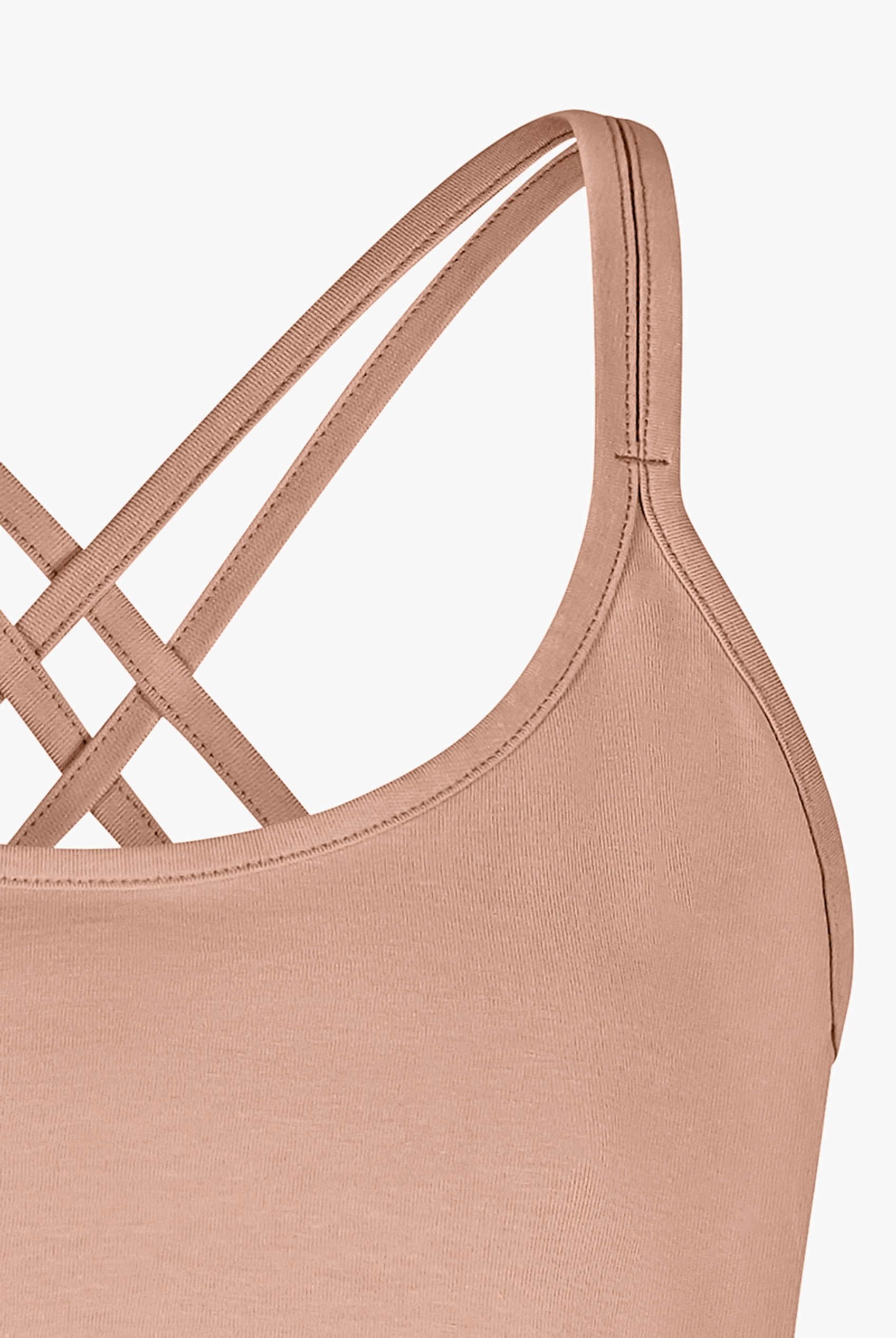 Cross Back Crop Cami