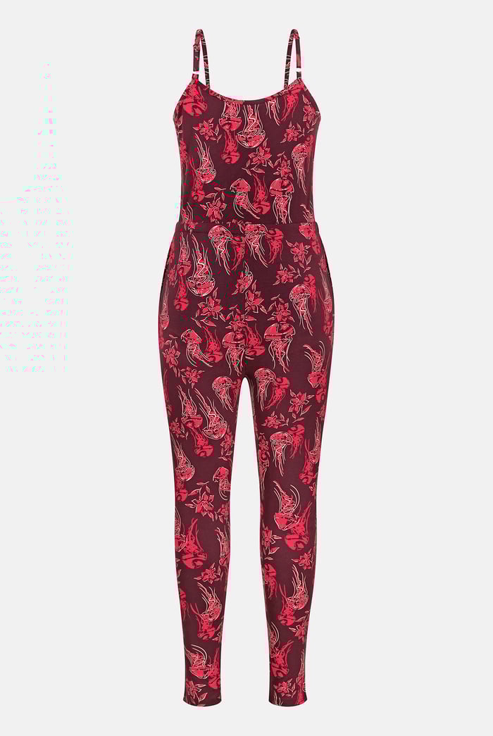 Women's Slim Fit Cami Jumpsuit