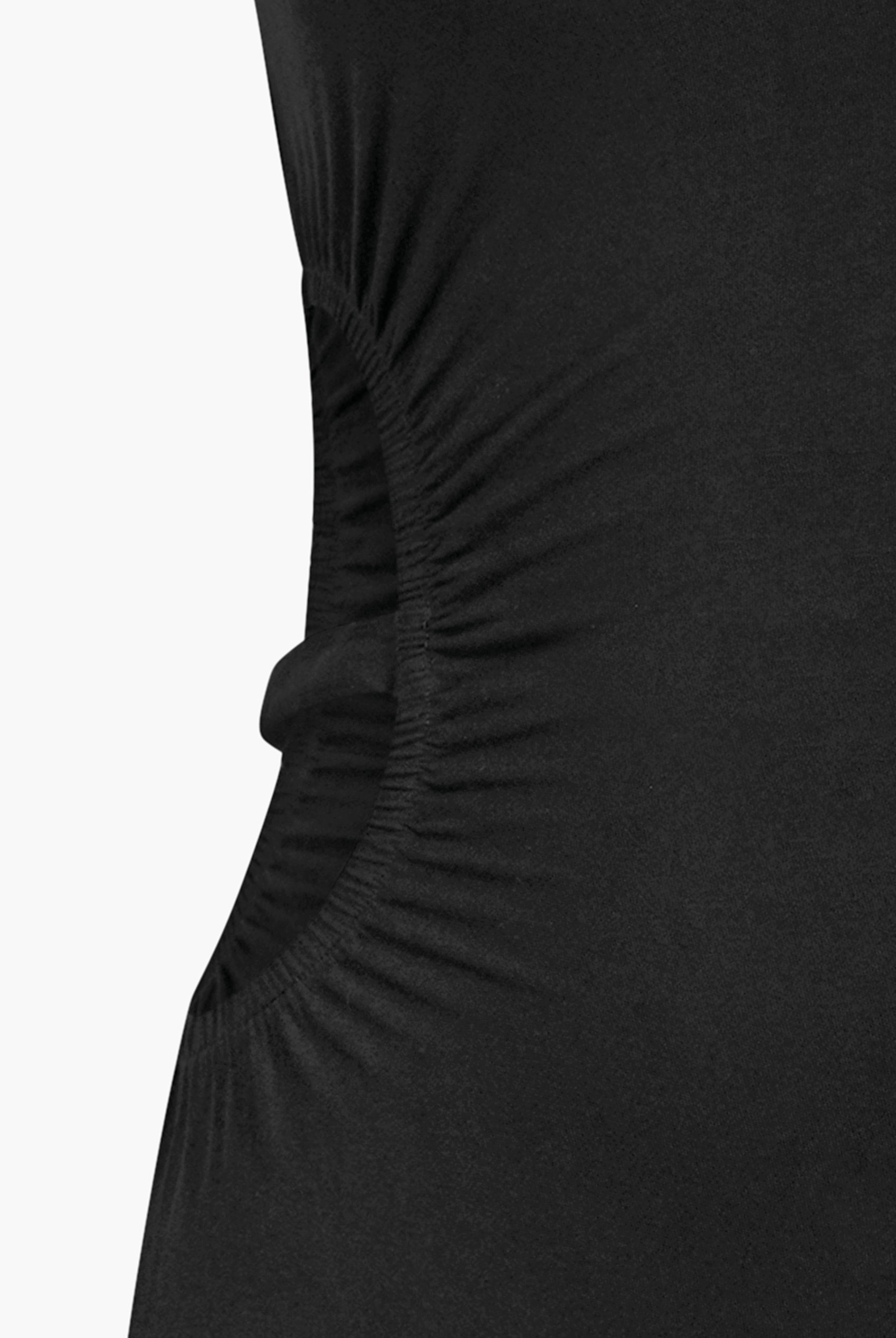 Asymmetric Neck Line Dress