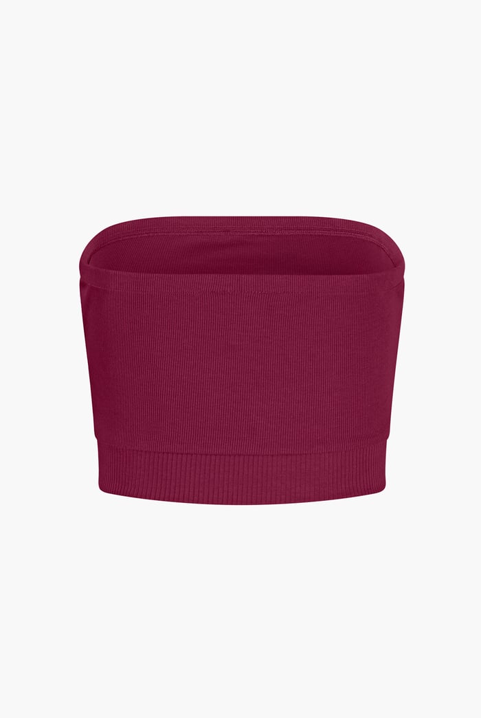 Ribbed Tube Crop Top