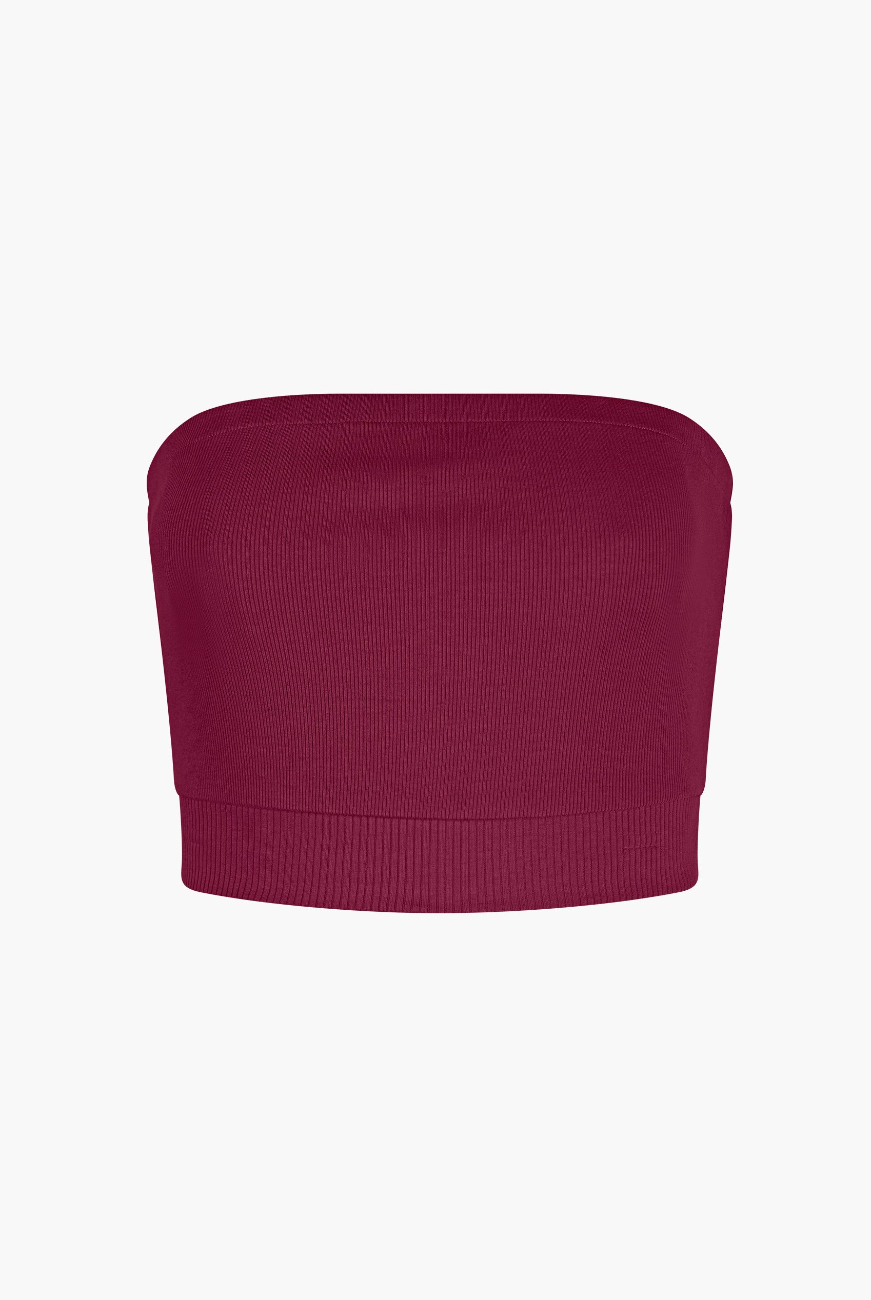 Ribbed Tube Crop Top