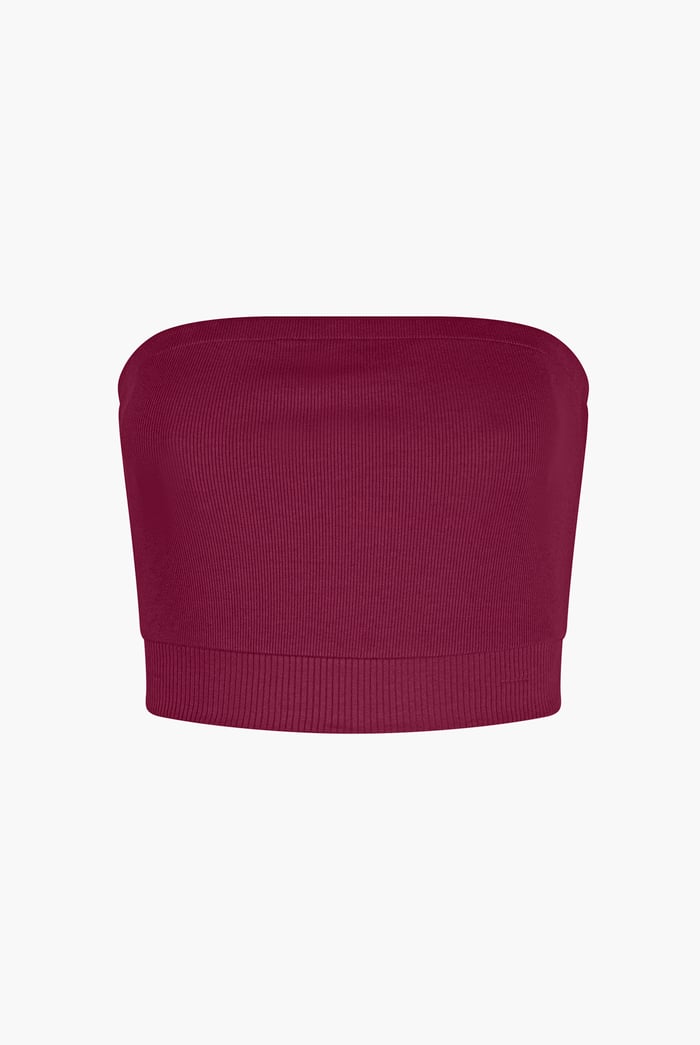 Ribbed Tube Crop Top