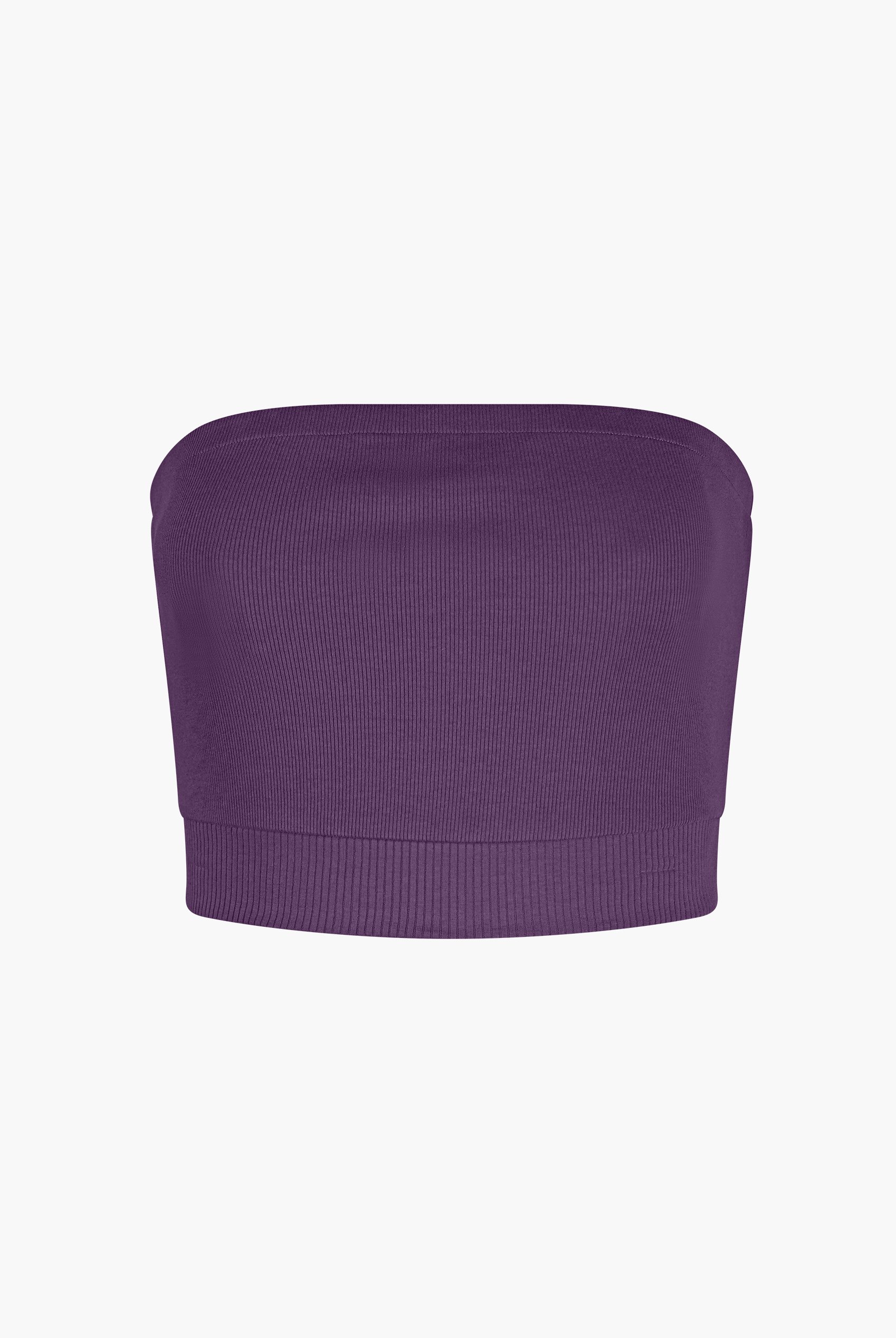 Ribbed Tube Crop Top