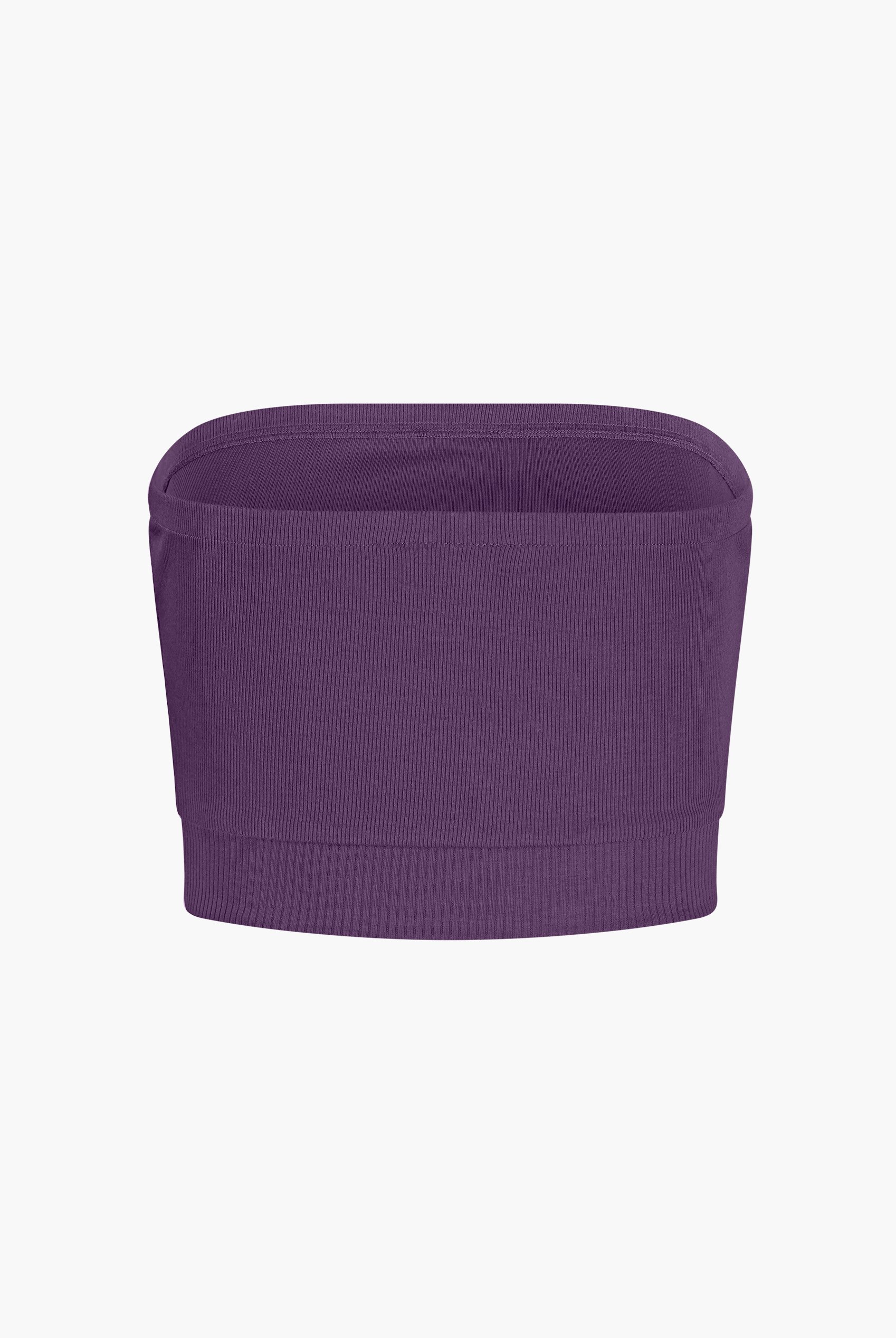 Ribbed Tube Crop Top