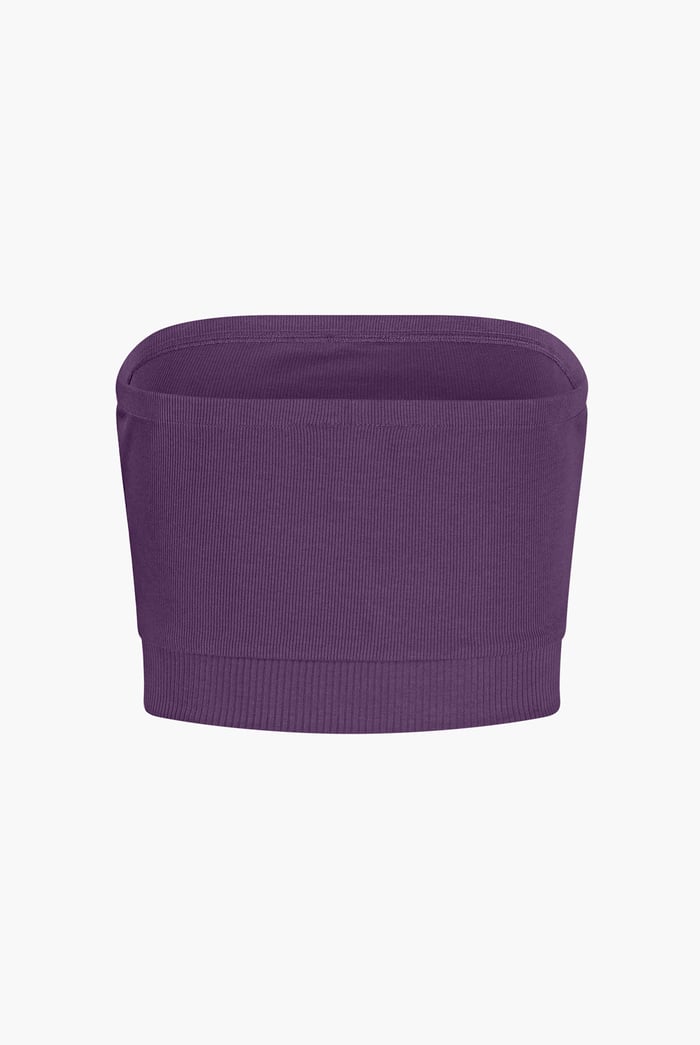 Ribbed Tube Crop Top