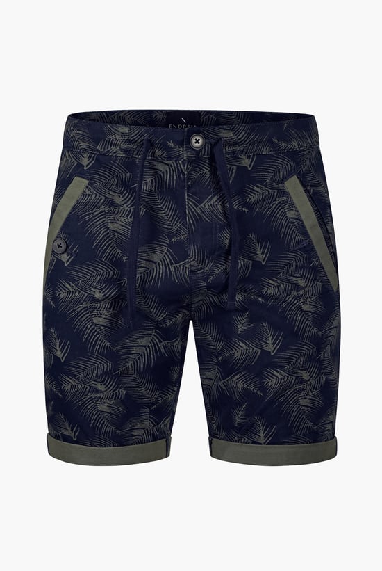 Mens  Printed Cotton Shorts