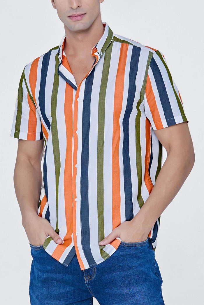Button Down Short Sleeve Shirt