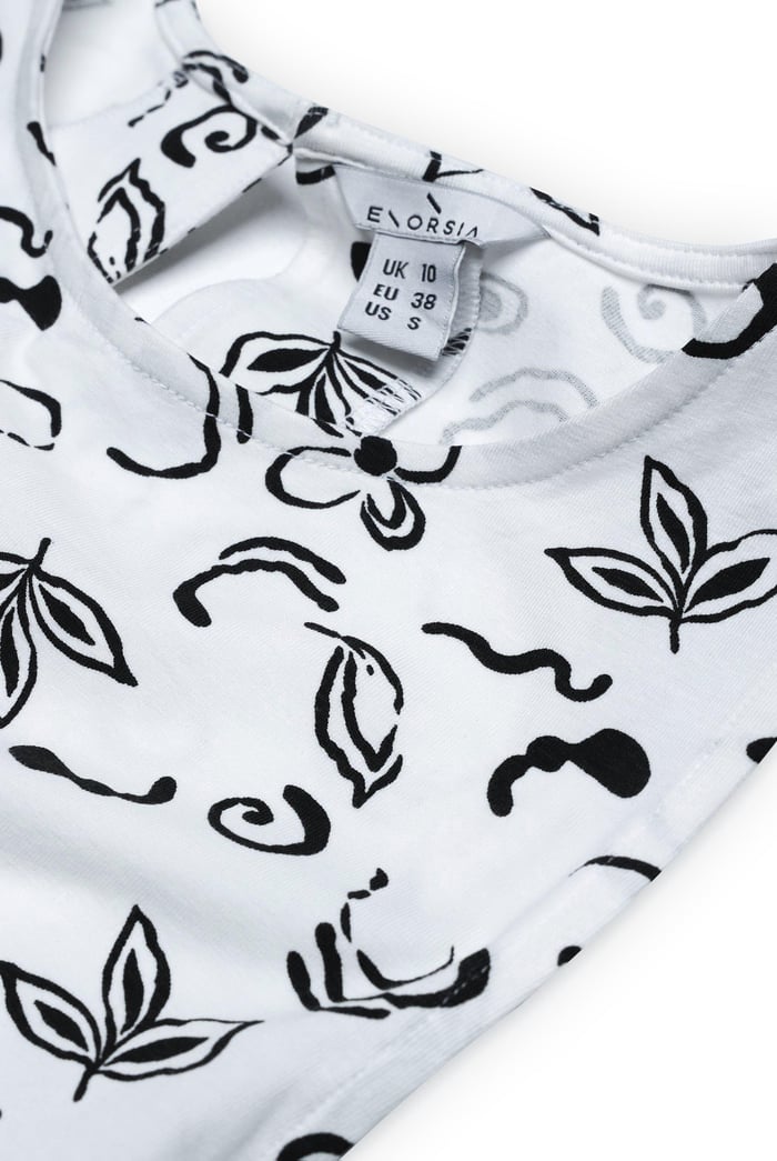 Sleeveless All Over Print Playsuit