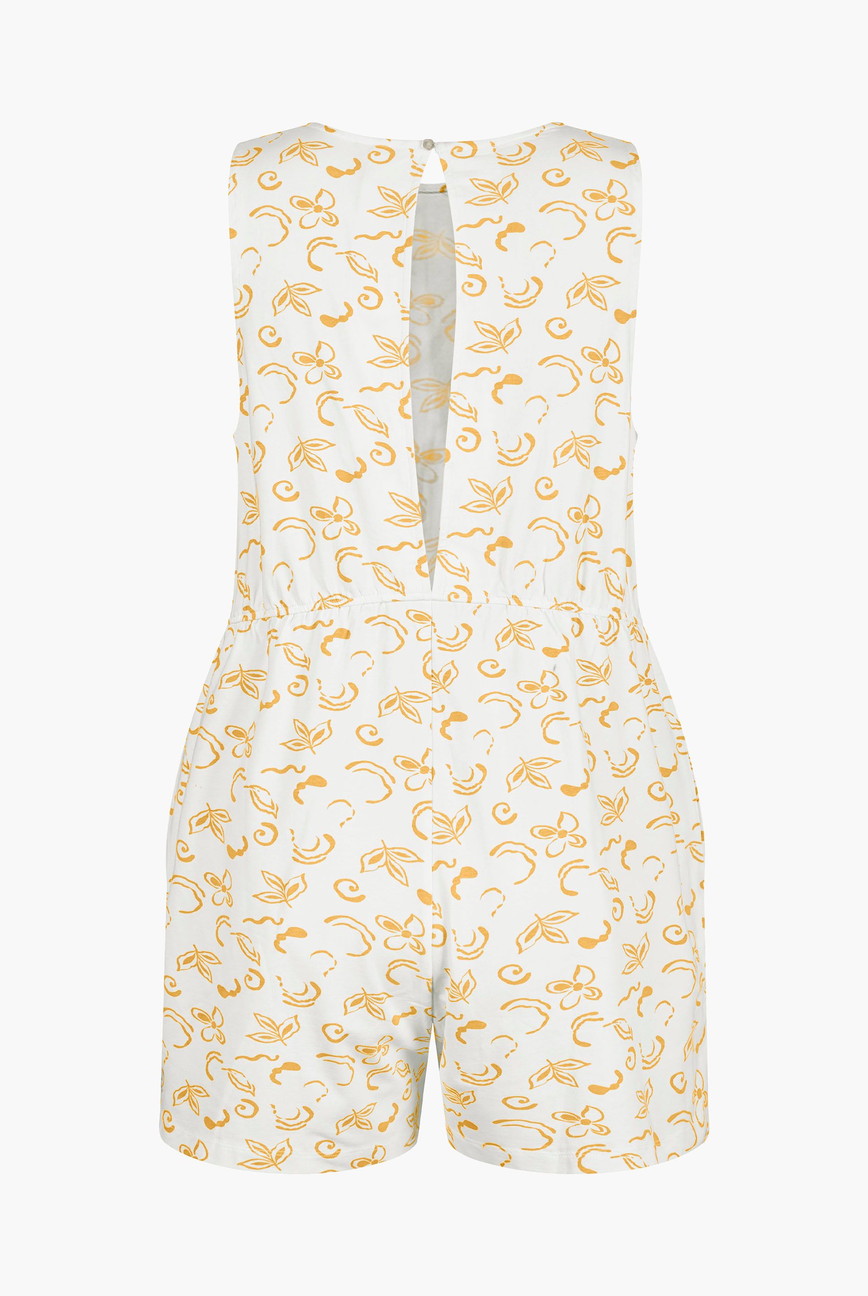 Sleeveless All Over Print Playsuit