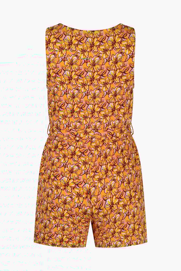 Wild Flower Print Playsuit