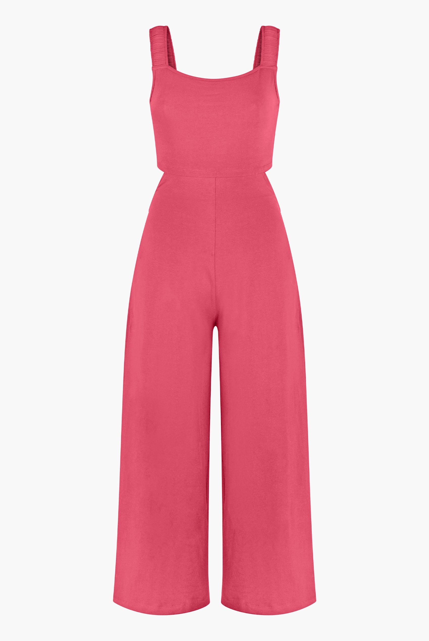 Strappy Wide Leg Jumpsuit