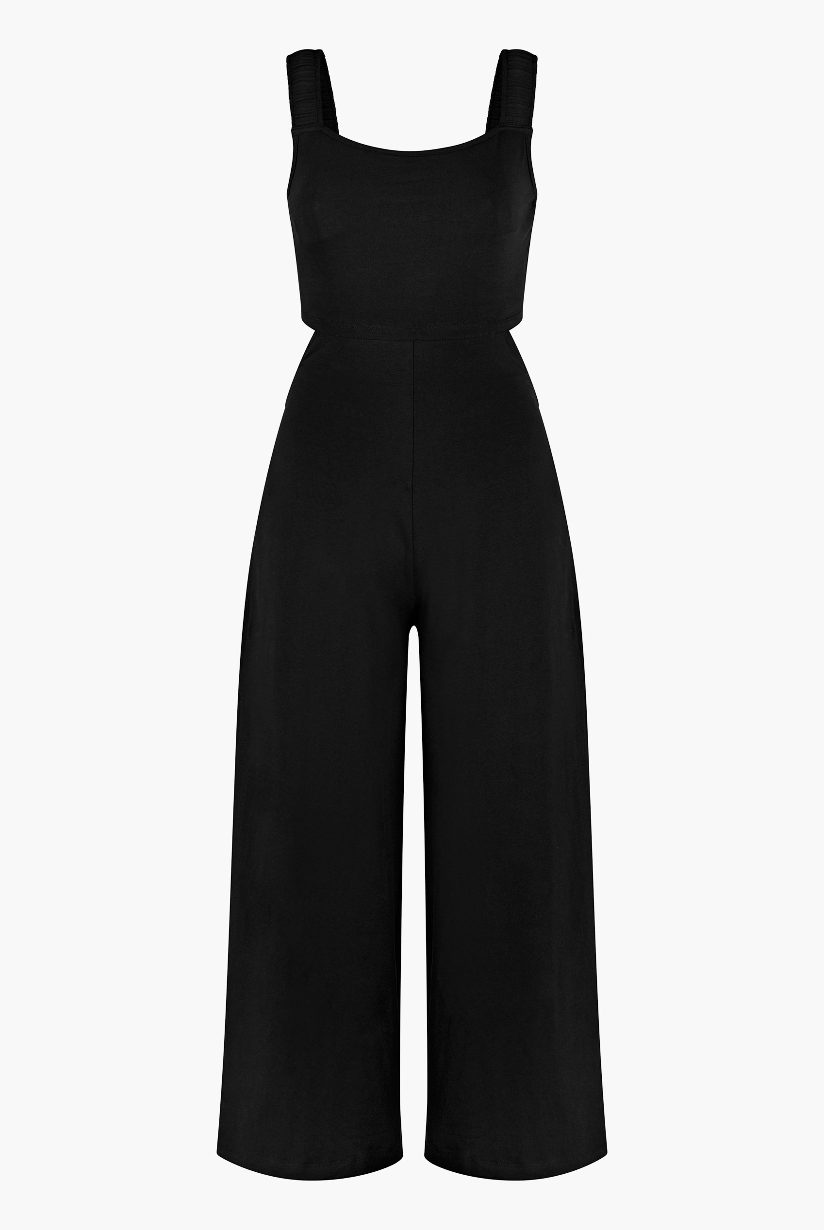 Strappy Wide Leg Jumpsuit