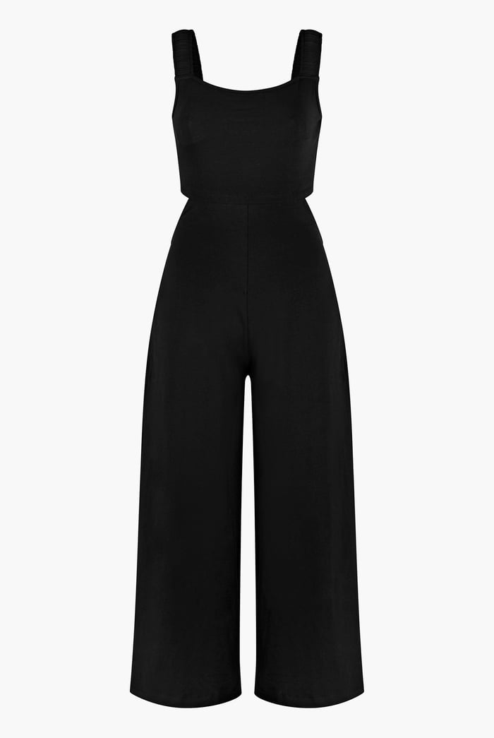 Strappy Wide Leg Jumpsuit