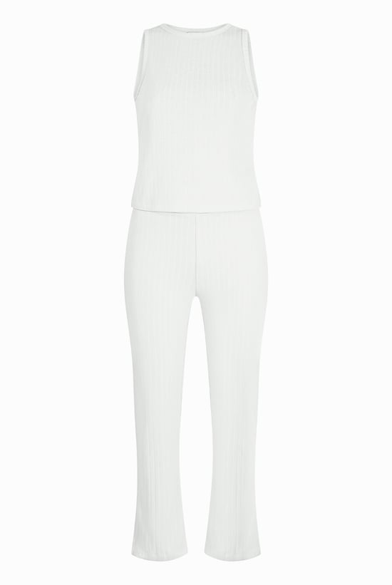 Comfortable Ribbed Lounge Set