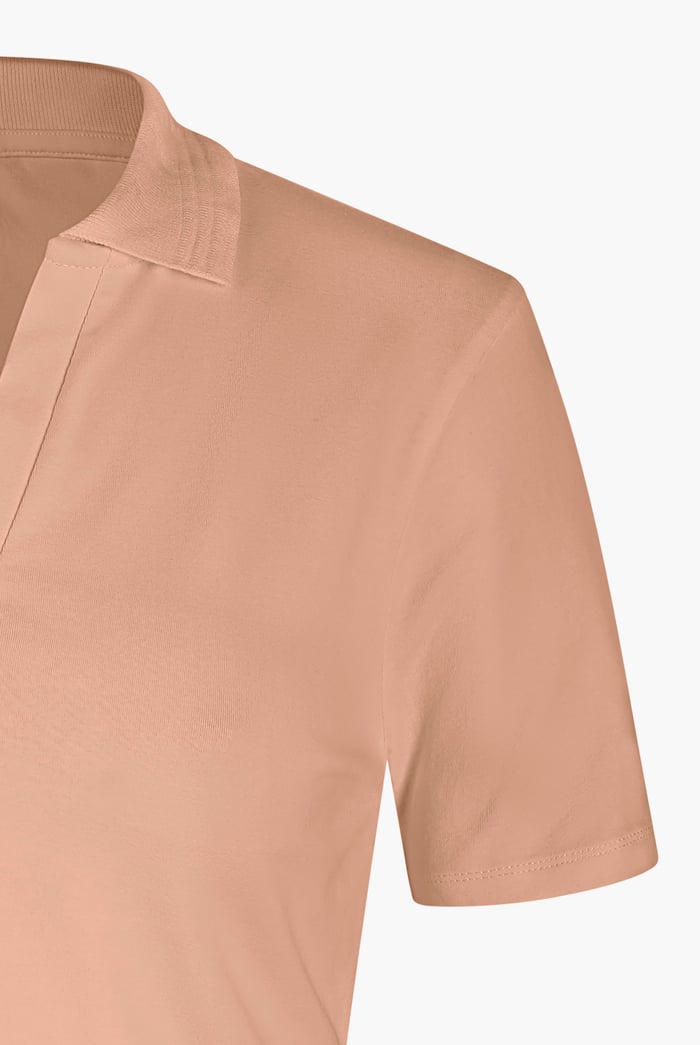 V-Neck Polo Shirt