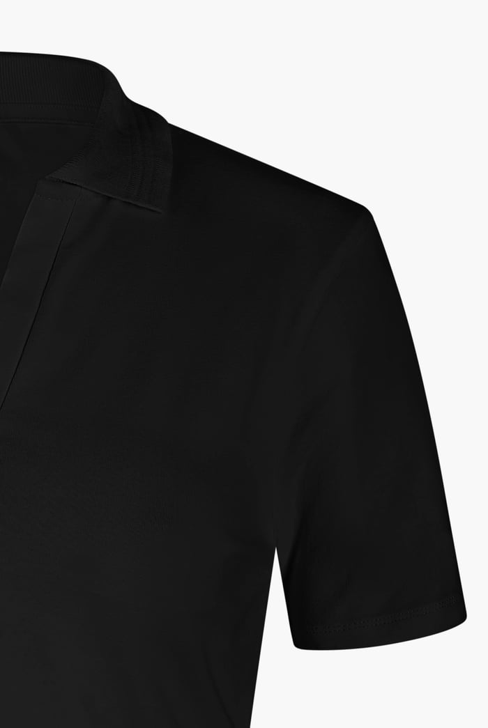 V-Neck Polo Shirt