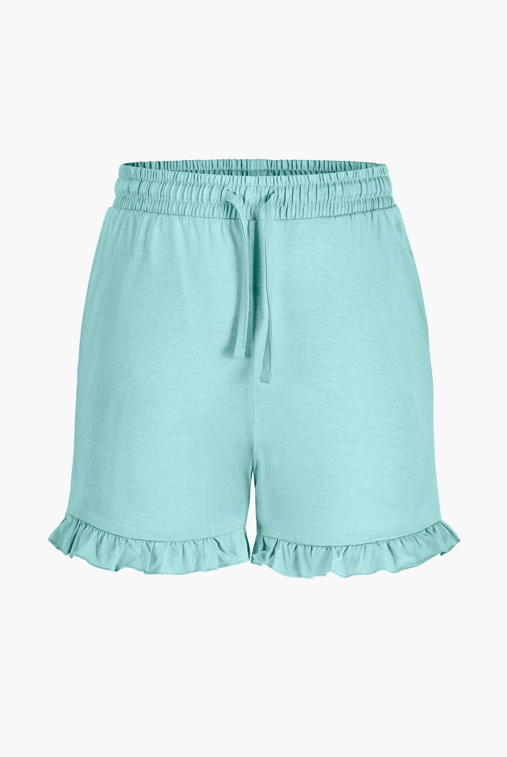 Women's Essential Shorts with Frill Hem