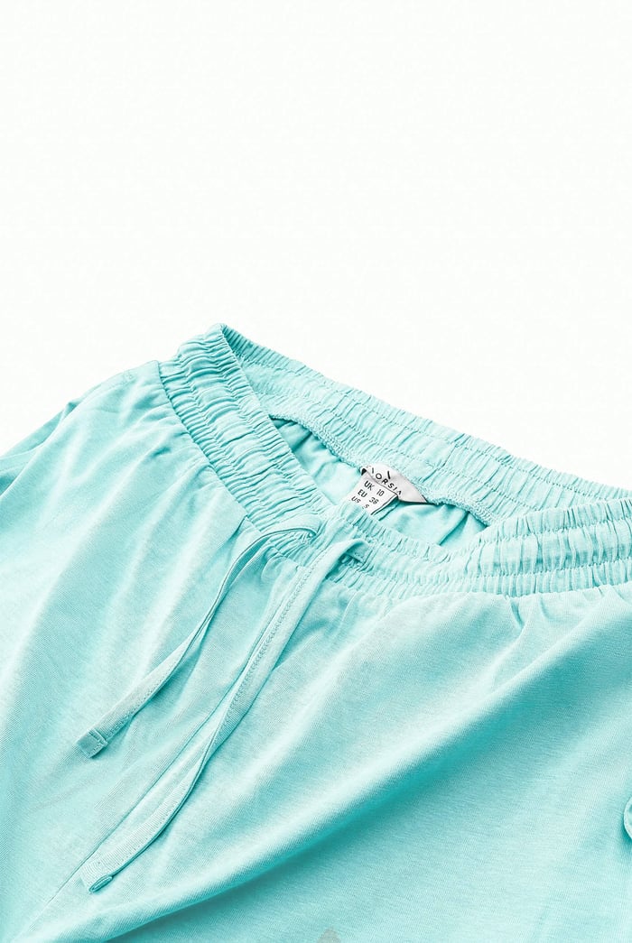 Women's Essential Shorts with Frill Hem