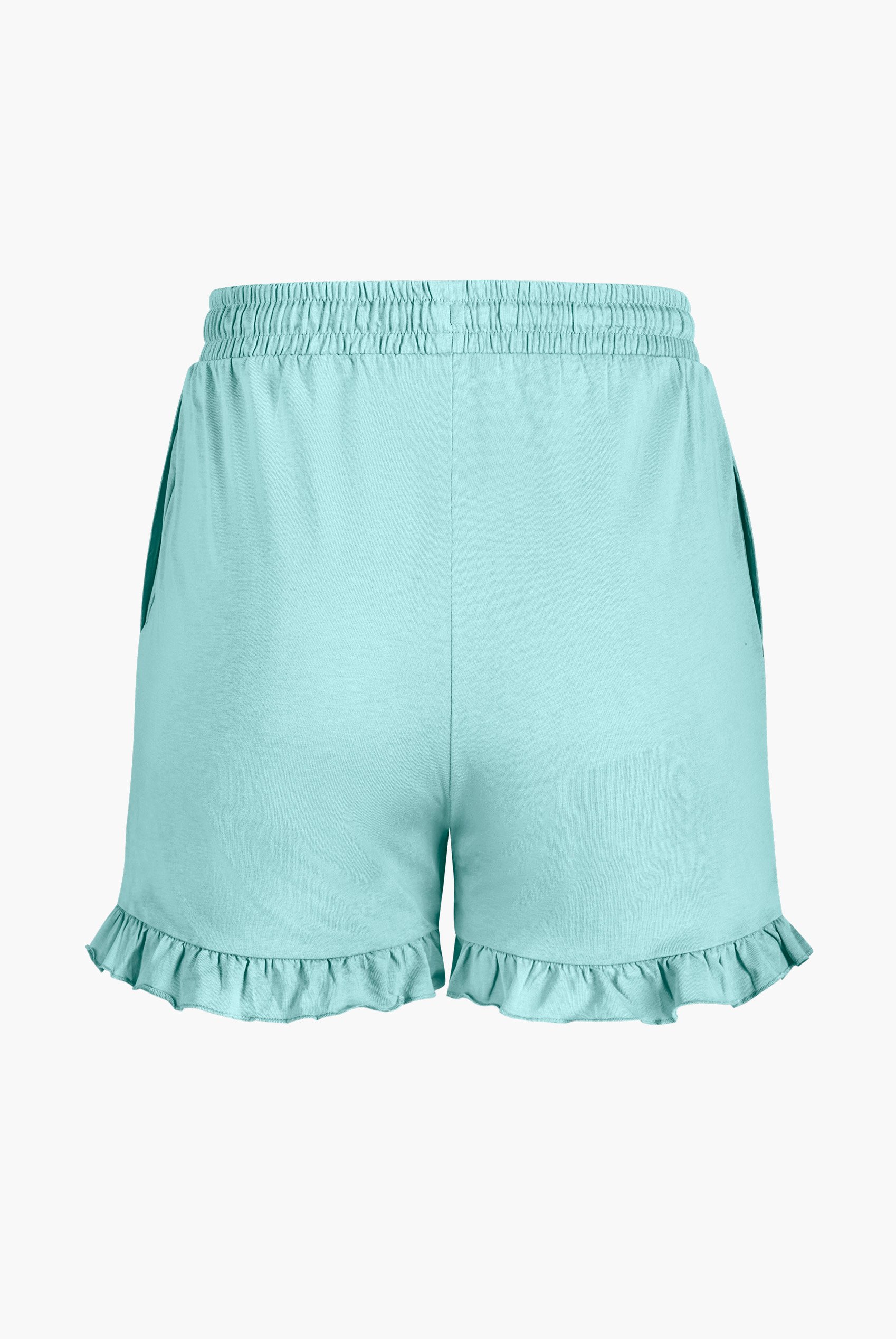 Women's Essential Shorts with Frill Hem