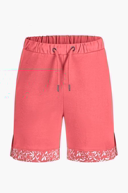 Womens Red Bermuda Shorts