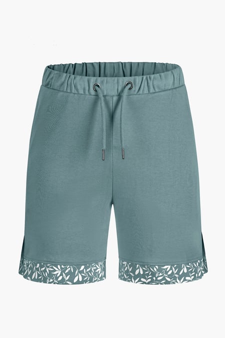 Womens Green Bermuda Shorts