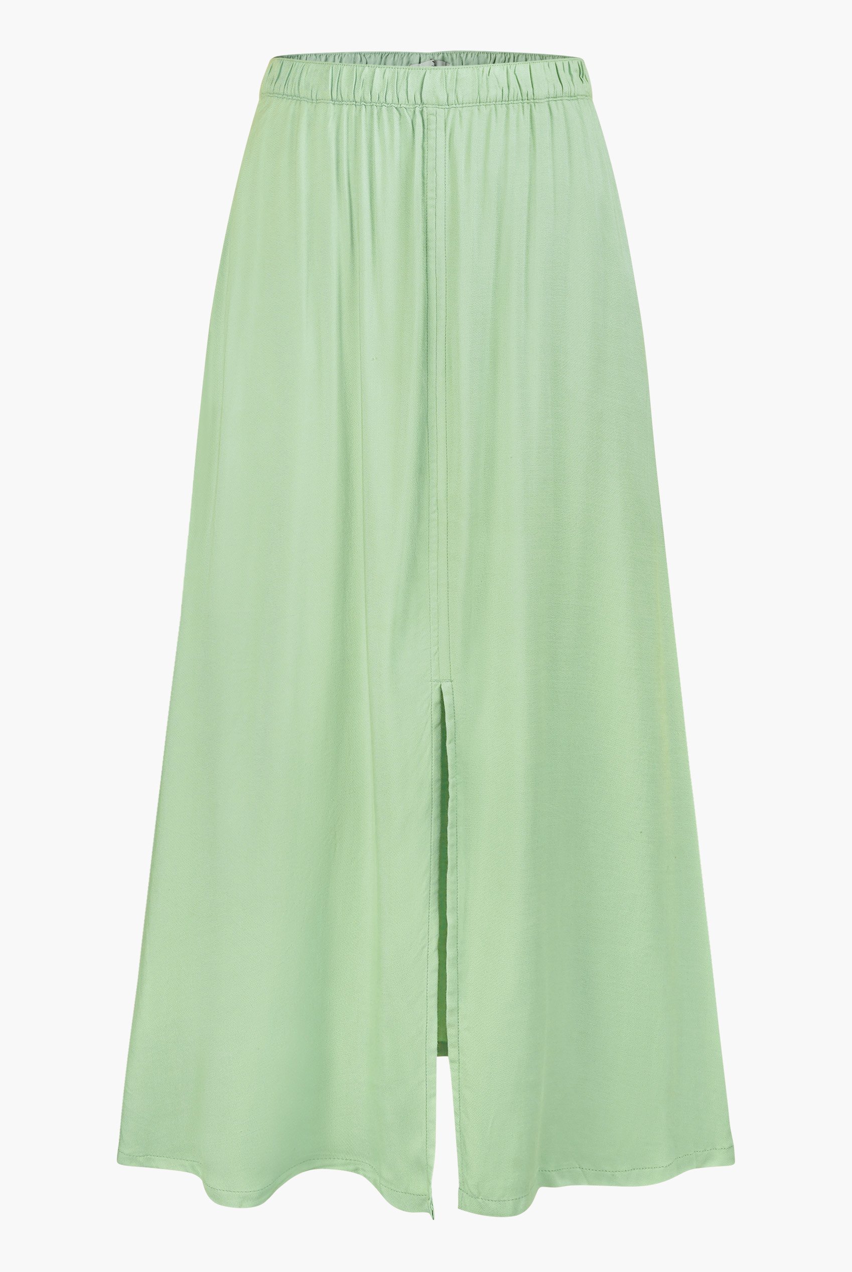A-Line Maxi Skirt with Front Slit