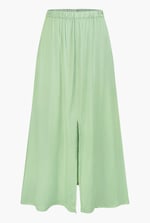 A-Line Maxi Skirt with Front Slit