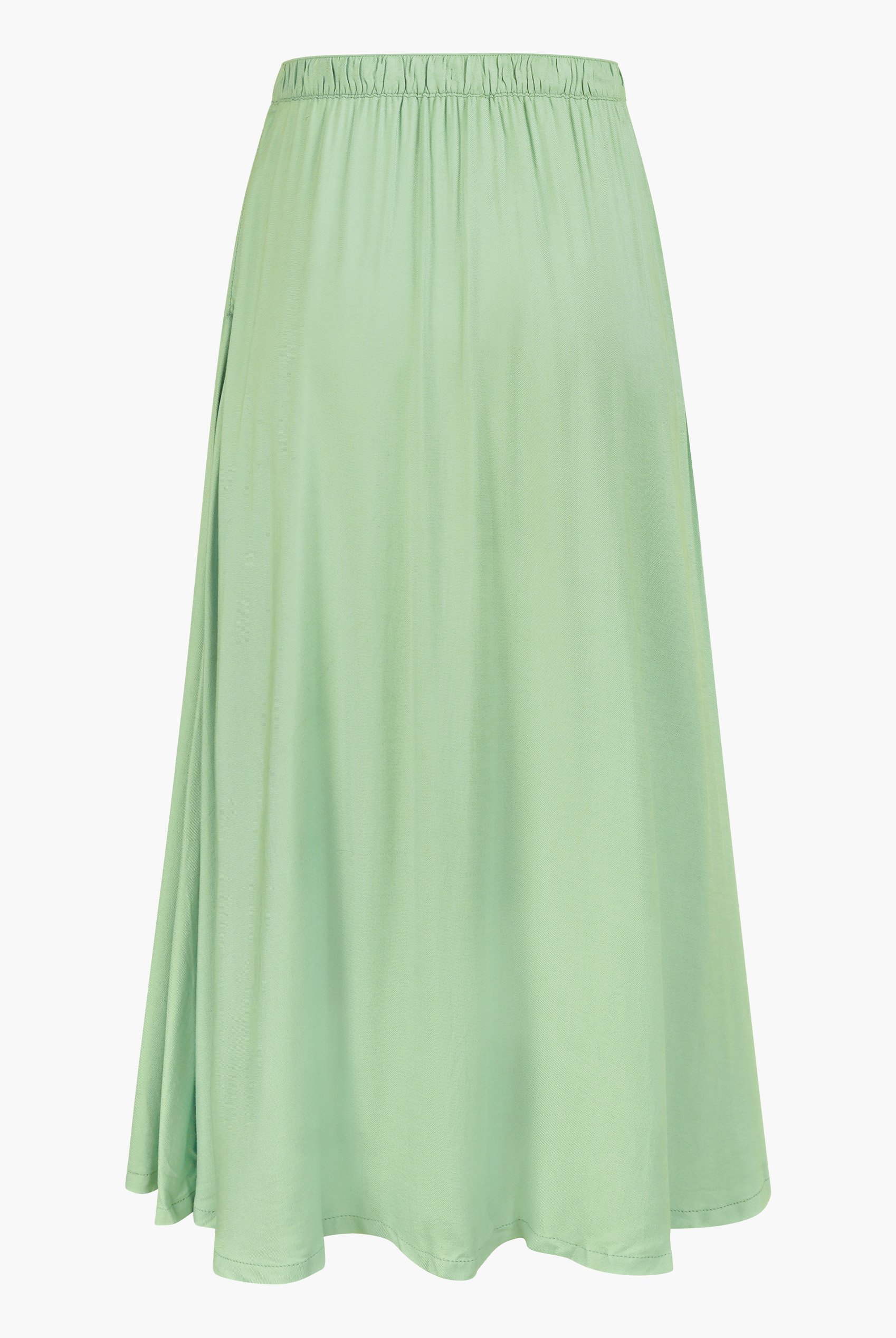 A-Line Maxi Skirt with Front Slit