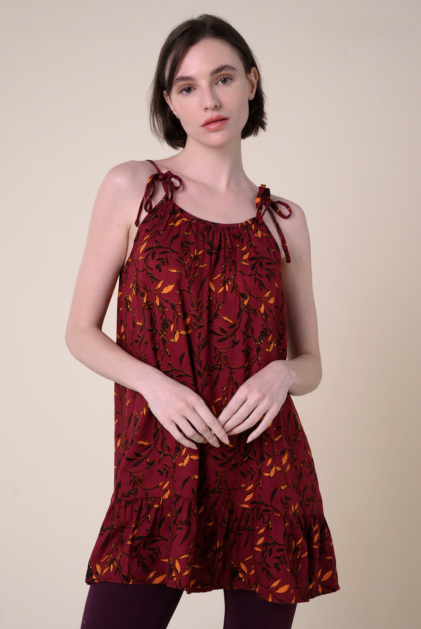 Women's Tiered Cami Mini Dress