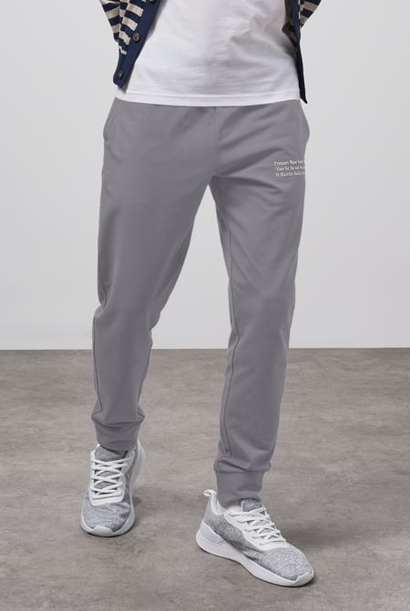 Navy Straight Leg Joggers