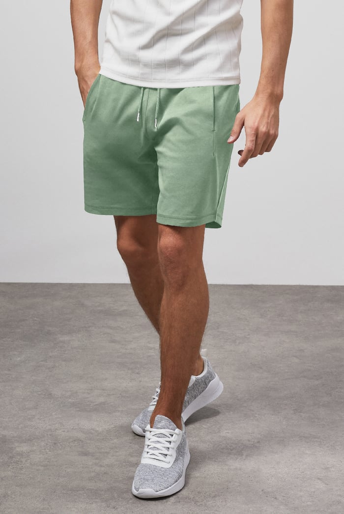 Men's Essential Drawstring Jersey Shorts