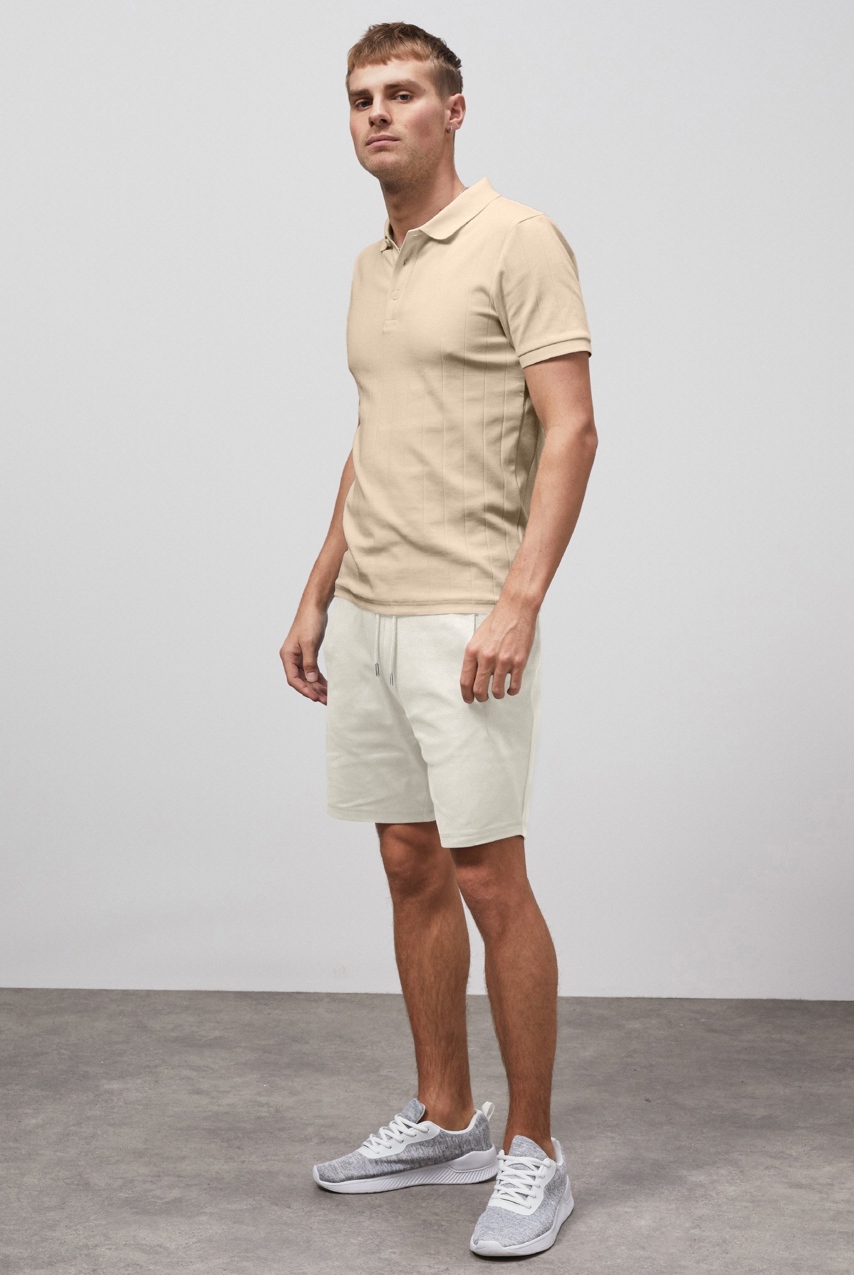 Men's Essential Drawstring Jersey Shorts