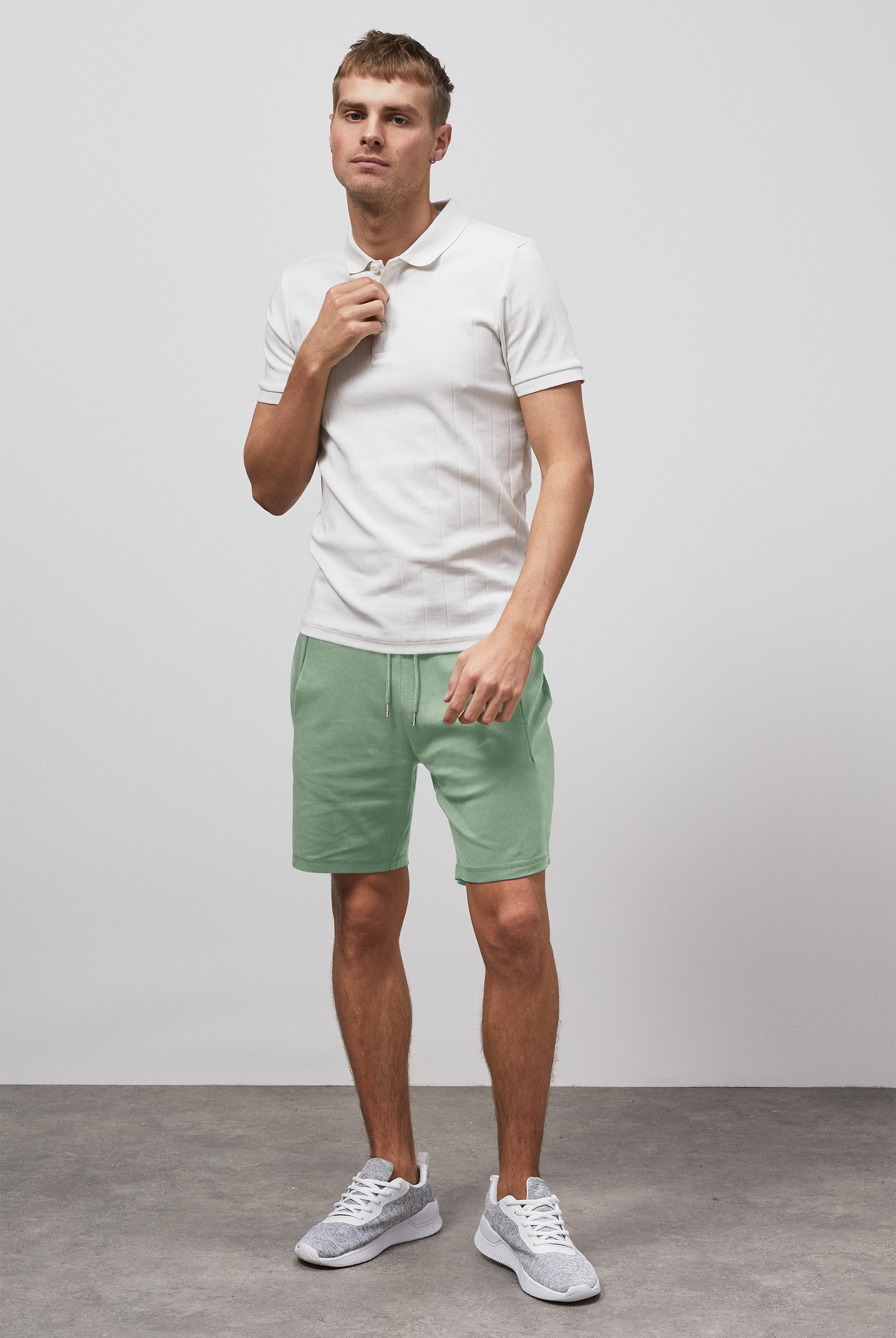 Men's Essential Drawstring Jersey Shorts