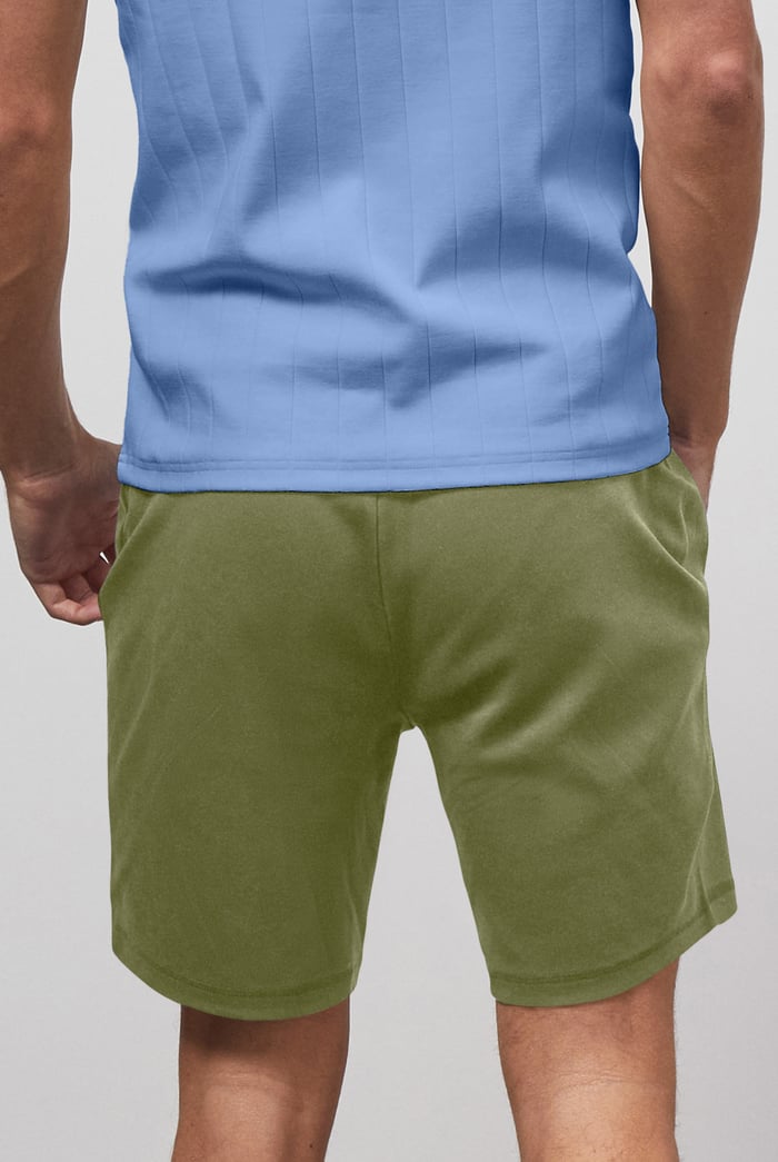 Men's Essential Drawstring Jersey Shorts