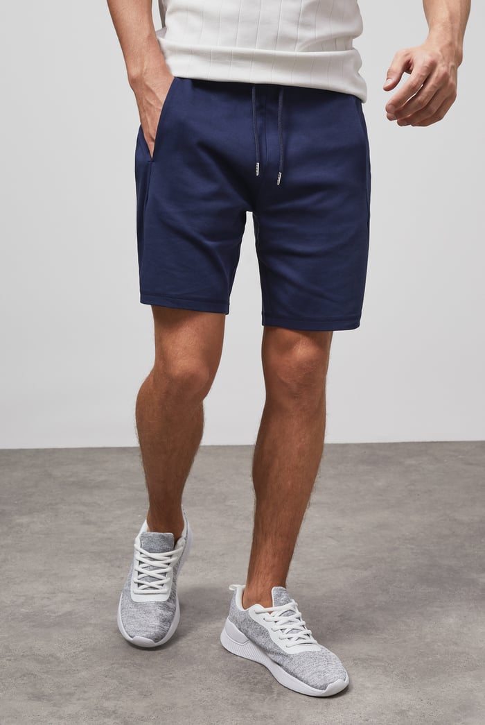 Men's Essential Drawstring Jersey Shorts