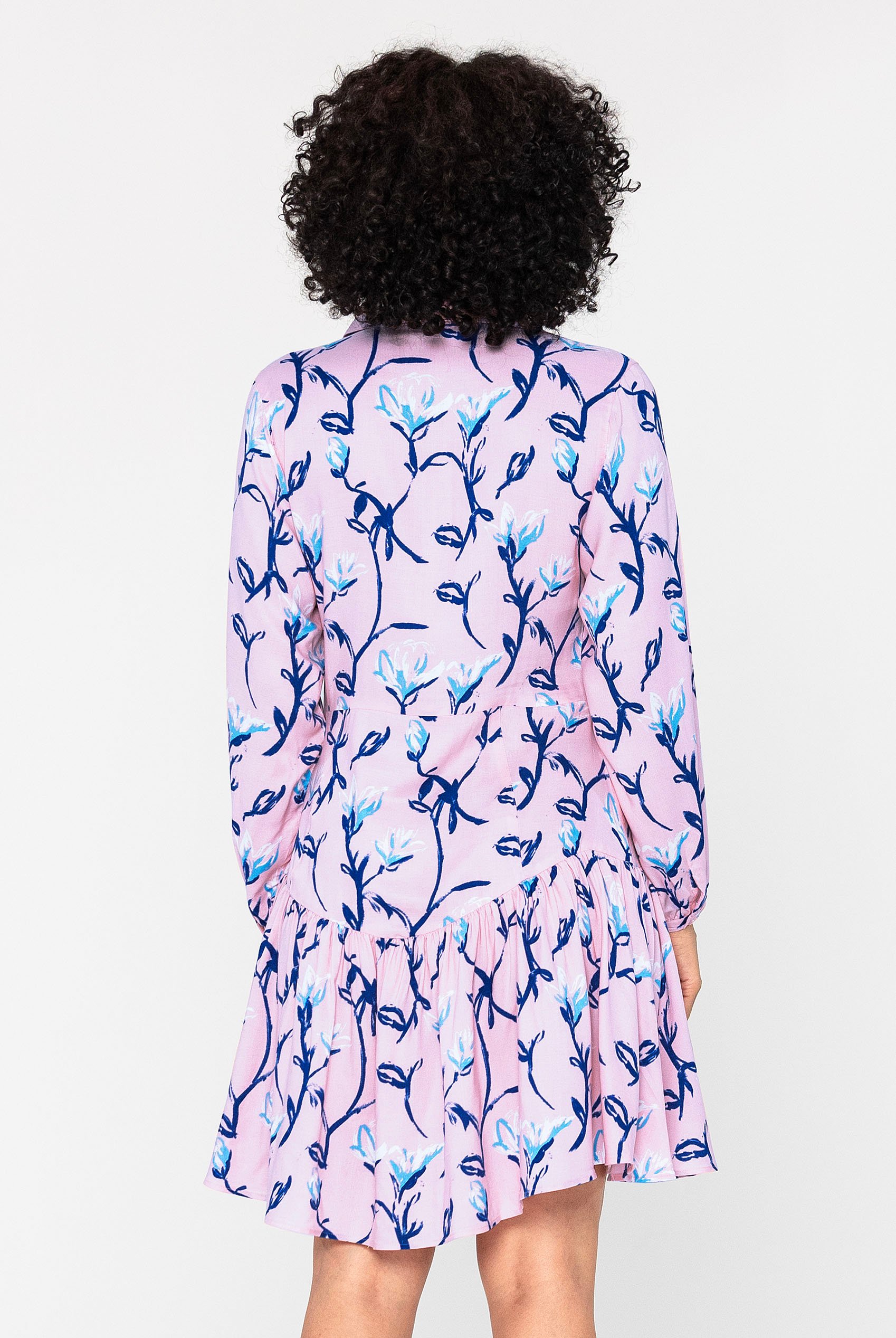 Floral Shirt Dress