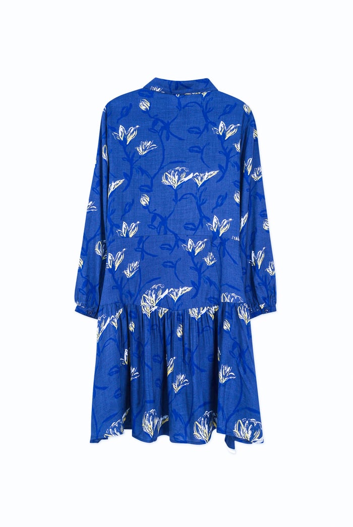 Floral Shirt Dress