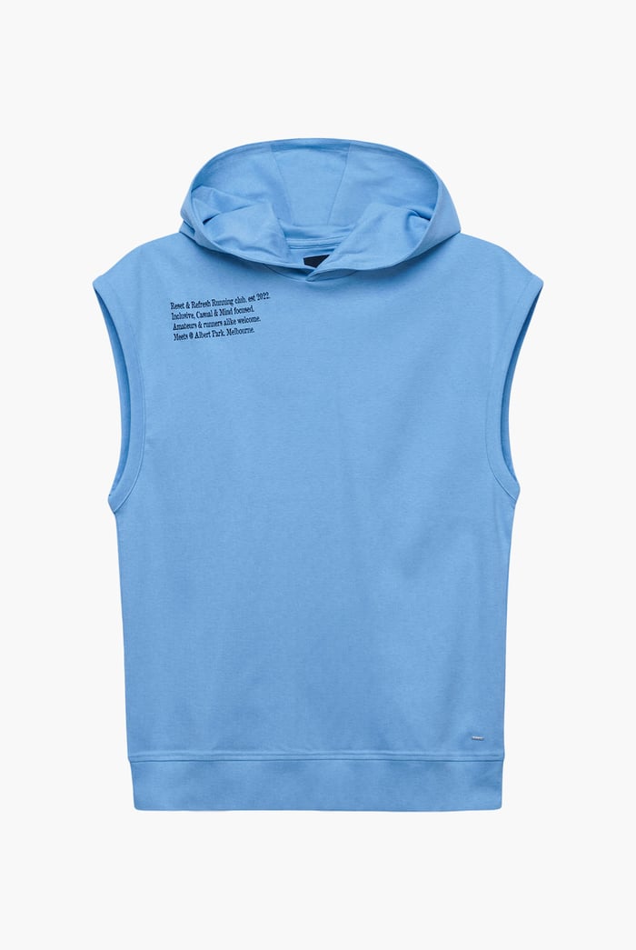 Contrast Printed Hoodie